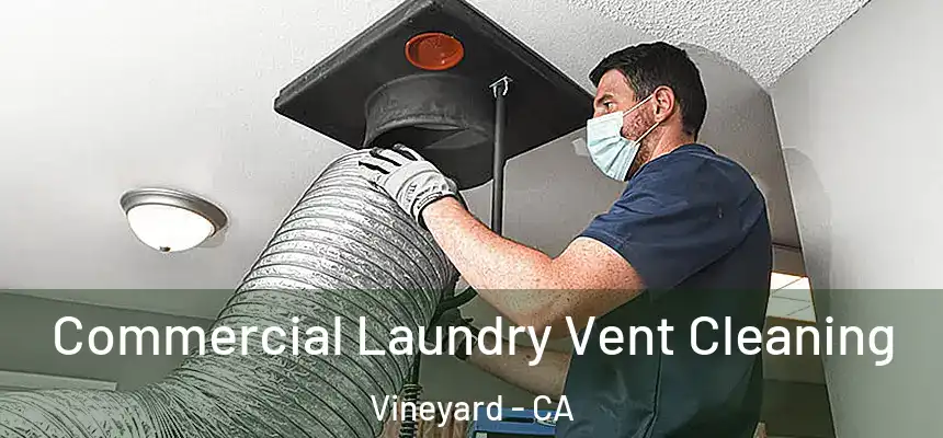  Commercial Laundry Vent Cleaning Vineyard - CA