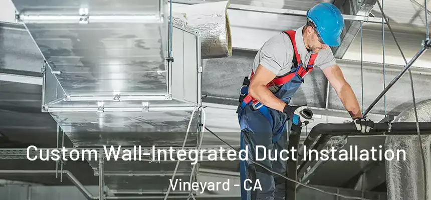  Custom Wall-Integrated Duct Installation Vineyard - CA