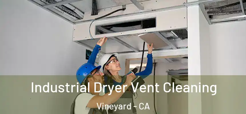  Industrial Dryer Vent Cleaning Vineyard - CA