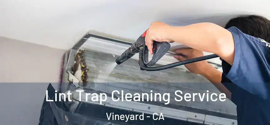 Lint Trap Cleaning Service Vineyard - CA